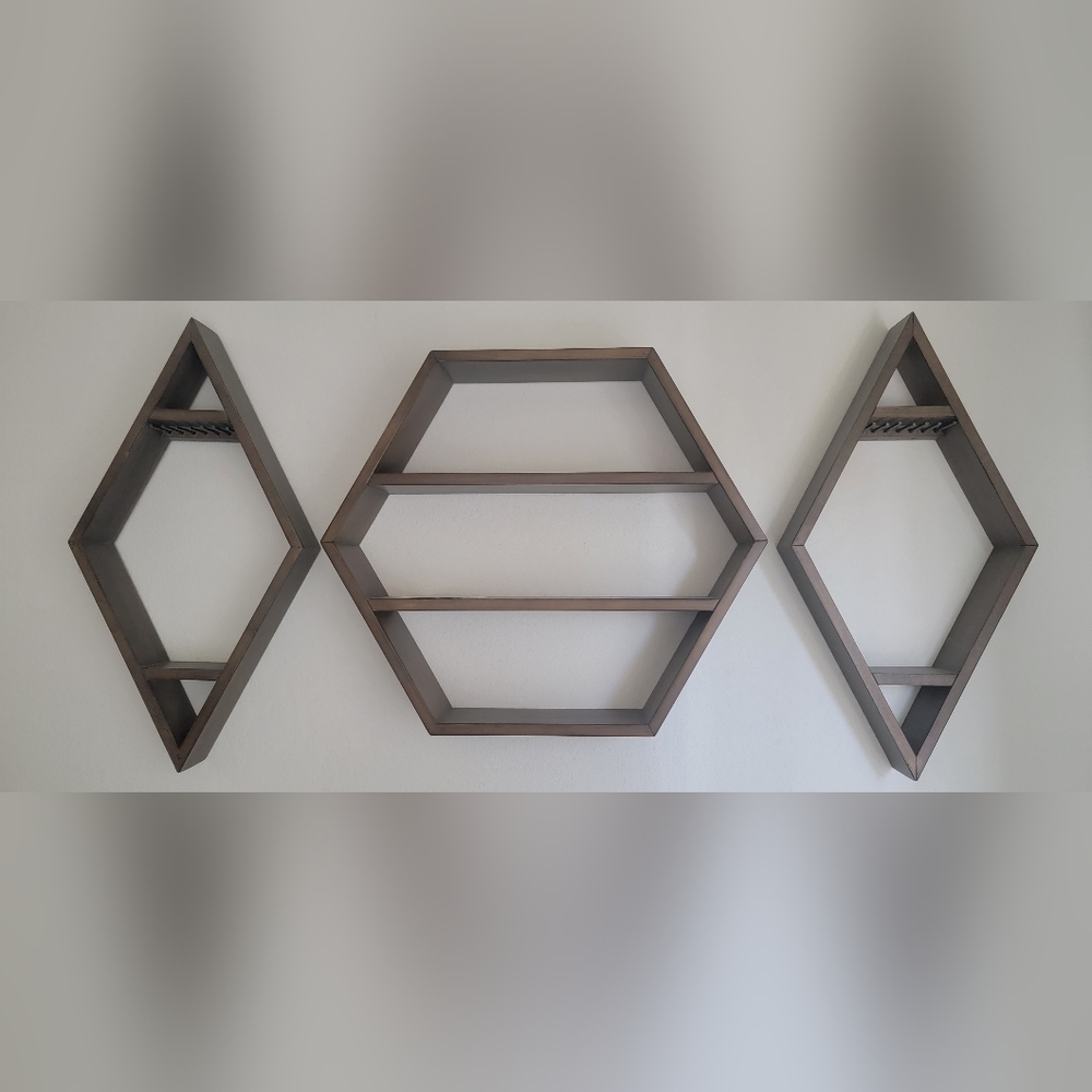RH Teen wall shelves/necklace organizer